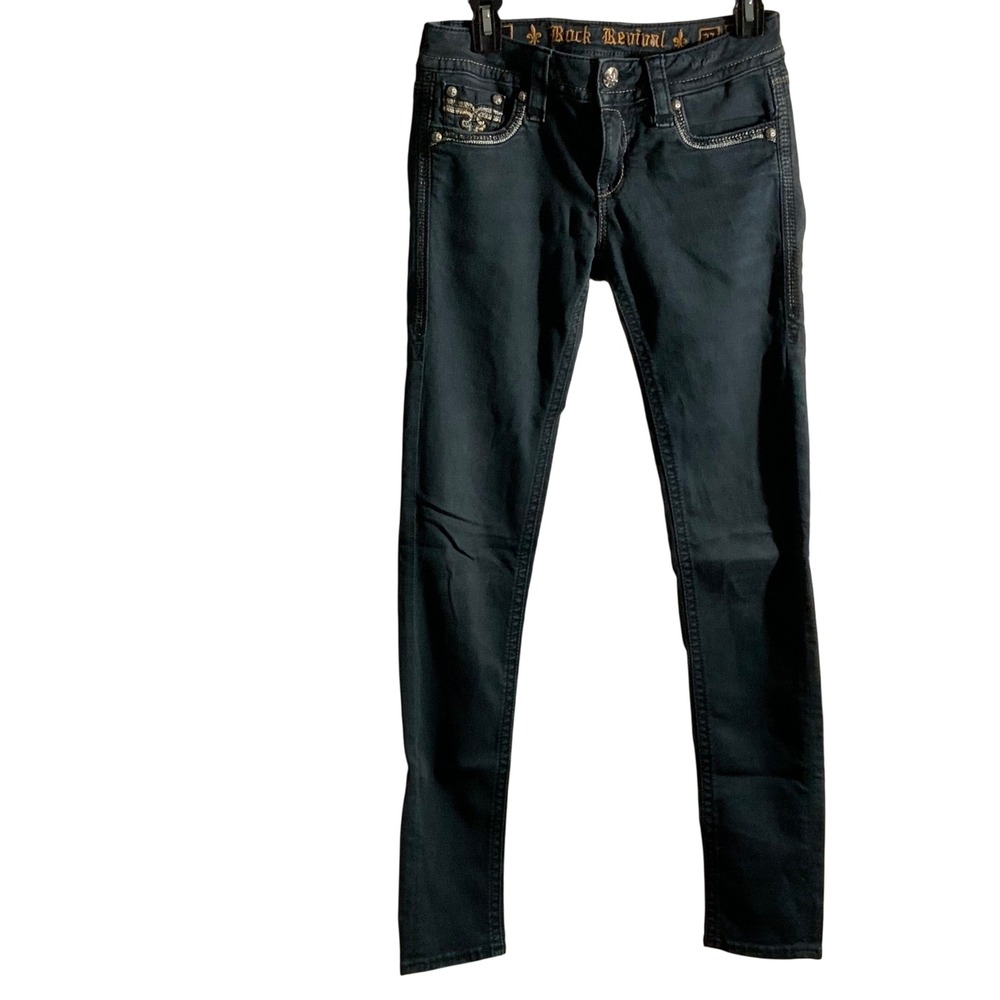Rock Revival‎ Admeta Skinny Stretch Jeans size 27